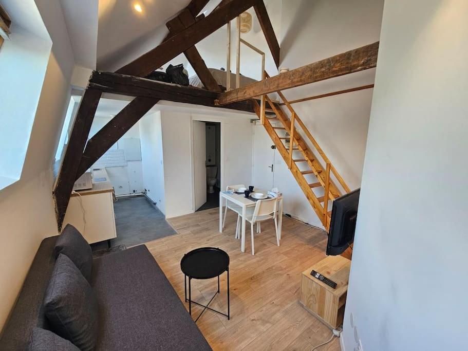 투르쿠앵 Loft - Metro - Gare 아파트 외부 사진